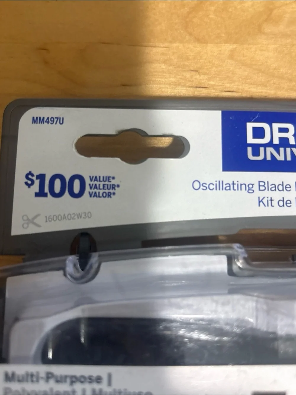 Dremel Universal Oscillating Blade Kit 7 Pieces MM497U